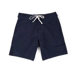 Mens Gilded Age Board Shorts Swim Swimming Trunks in Navy / White  - Sz XL